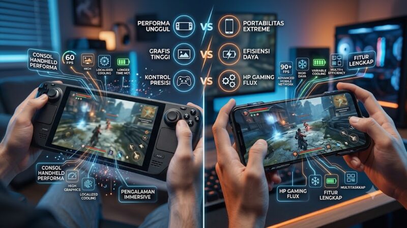 Konsol Handheld vs HP Gaming di Tahun 2026: Siapa yang Akan Bertahan?